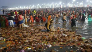 open defecation Maha Kumbh