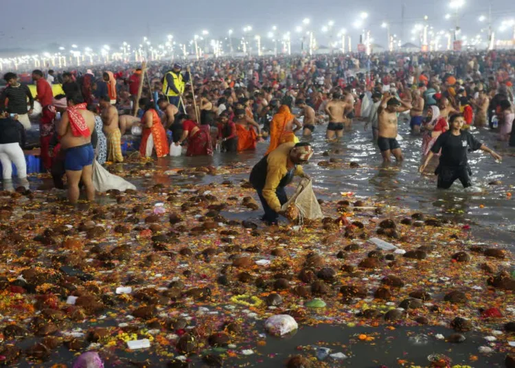 open defecation Maha Kumbh