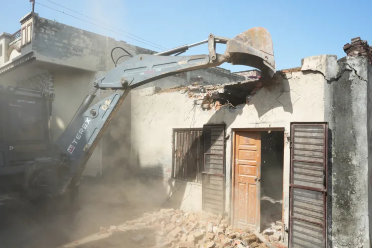 Bulldozer Action Punjab