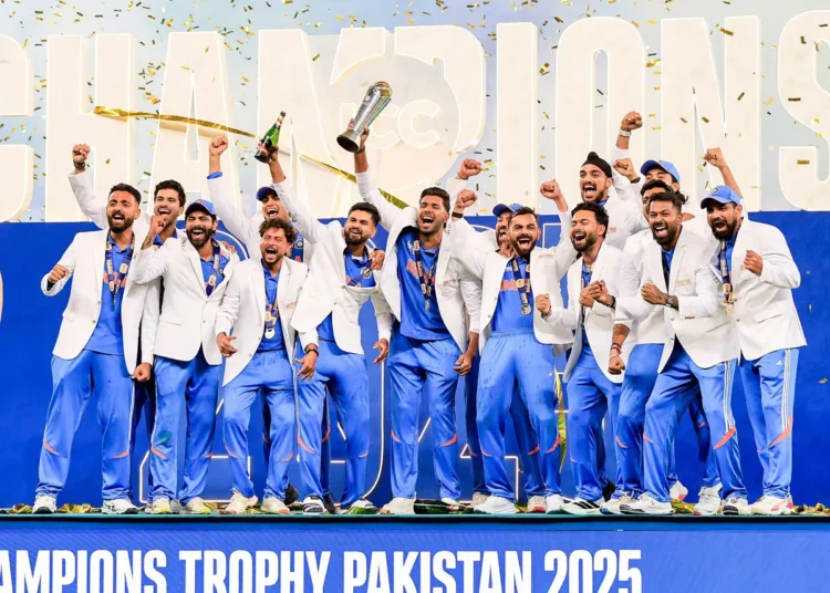 Champions Trophy victory Team India to get Rs 58 crore cash reward from BCCI