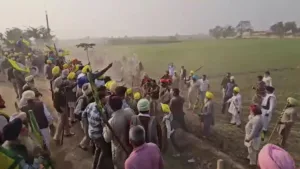 Clash Between Farmers Punjab Police ; Land Acquisition Delhi Katra Express Highway