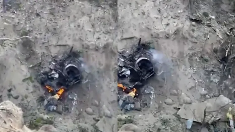 IAF's Jaguar Fighter Jet Crashes