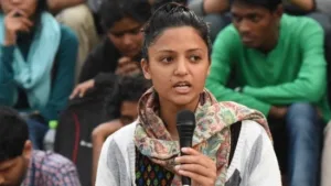 NU student leader Shehla Rashid