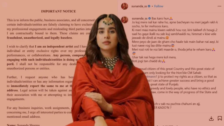 Punjabi Singer Sunanda Sharma Controversy Actor Sonia Mann Statement
