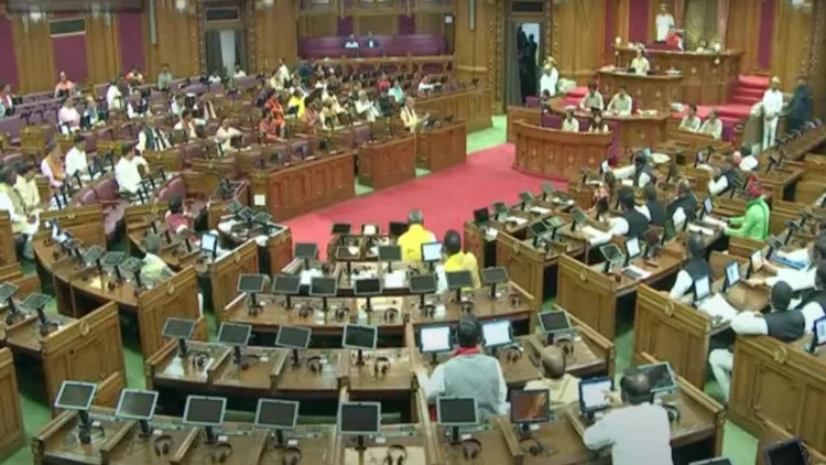 UP Assembly Paan Masala Controversy