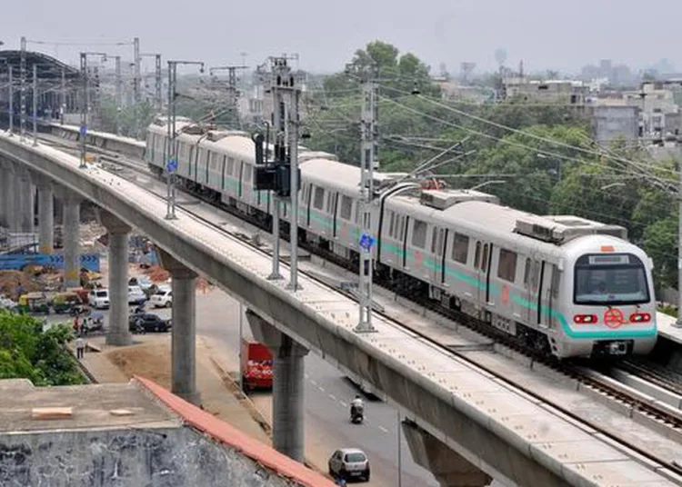 delhi metro red line services affected since morning due to cable theft