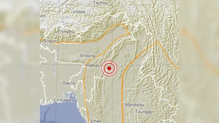 Breaking: असम और पूर्वोत्तर में तेज भूकंप के झटके, 5.6 तीव्रता से कांपी धरती! 1 earthquake tremors