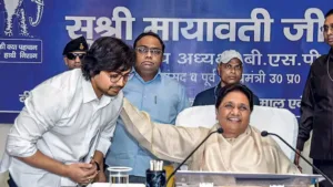 how mayawati alert from akash anand after that one speech