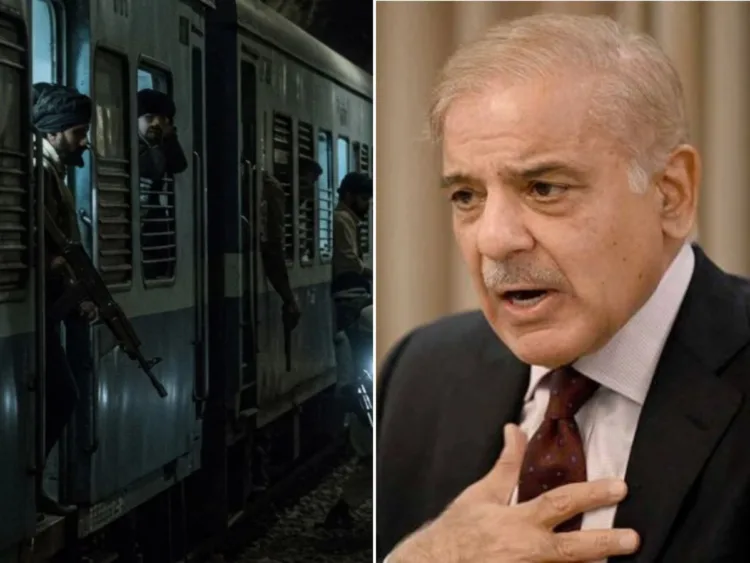 pakistan blame to india and afghanistan behind Baluchistan train hijack shehbaz government
