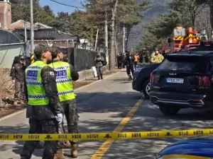 south korea army dropped bomb in civilian area many injured