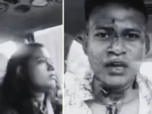 Air Force Officer Assaulted and his Wife Abused In Karnataka Road Rage viral video