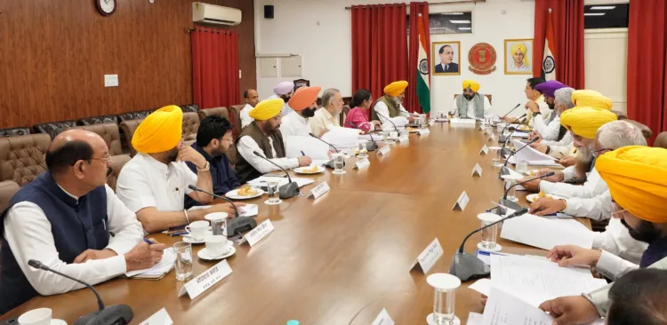 Punjab Cabinet Meeting