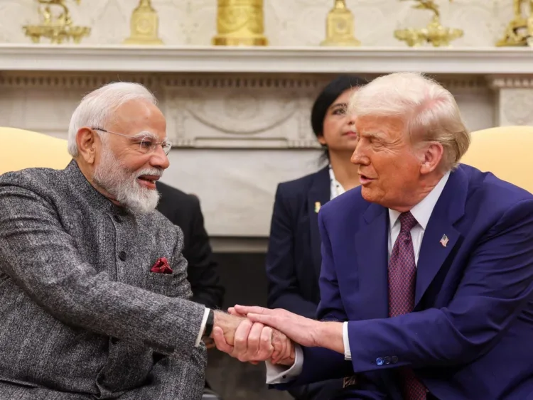 Trump का टैरिफ यू-टर्न? India को मिल सकती है बड़ी राहत, Trade Talks में दिखा Soft Corner 1 Trum and Modi