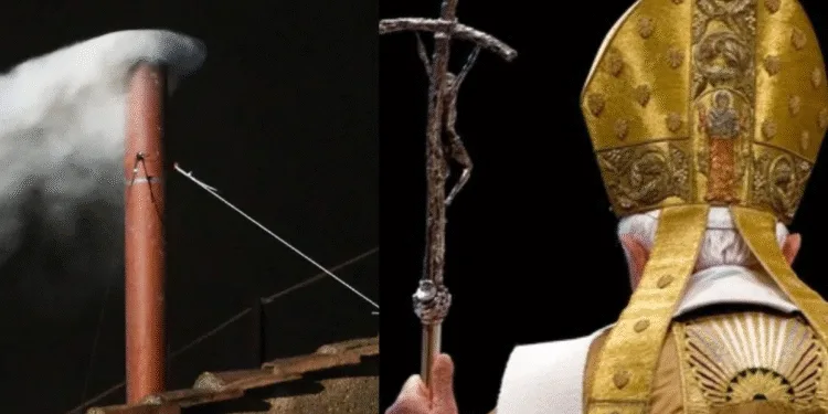 White smoke will reveal the name how is the new Pope chosen