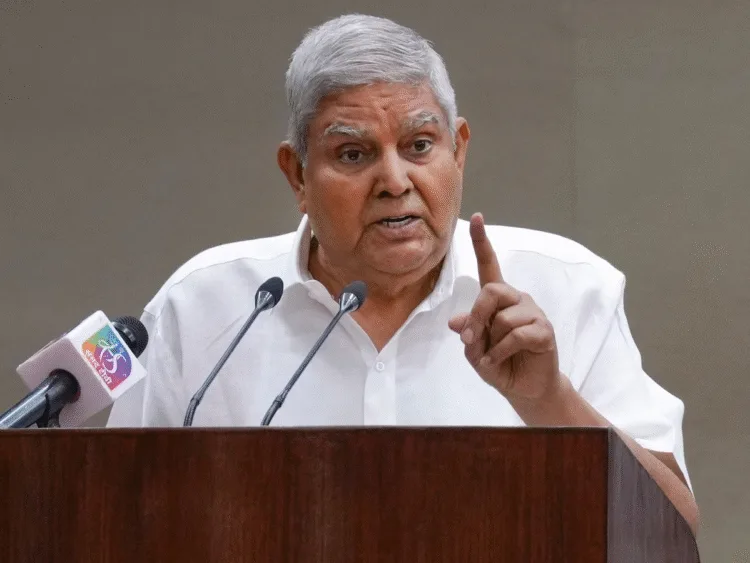 parliament is supreme no authority above says vp jagdeep dhakhar