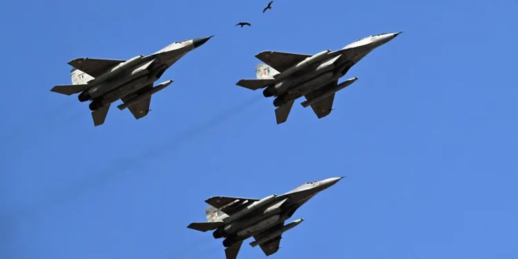 Amid the tension the Air Force will conduct exercises near the Pakistan LOC