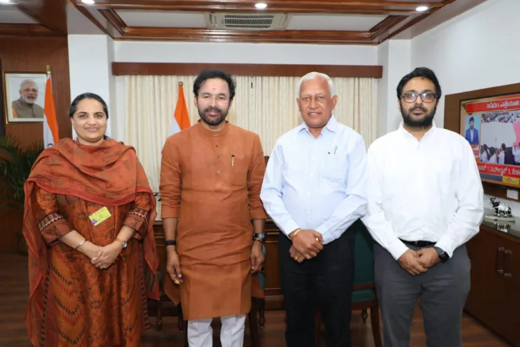 कैबिनेट मंत्री बरिन्दर कुमार गोयल द्वारा केंद्रीय कोयला एवं खनन मंत्री जी. कृष्ण रैडी से अहम मीटिंग 1 Barinder Kumar