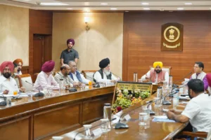CM Mann All Party Meeting