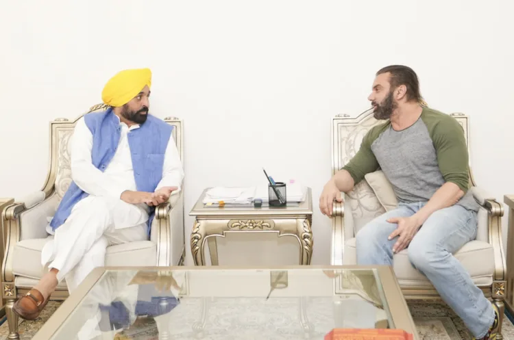 CM Mann With Sohil Khan