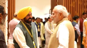 CM Mann with Modi