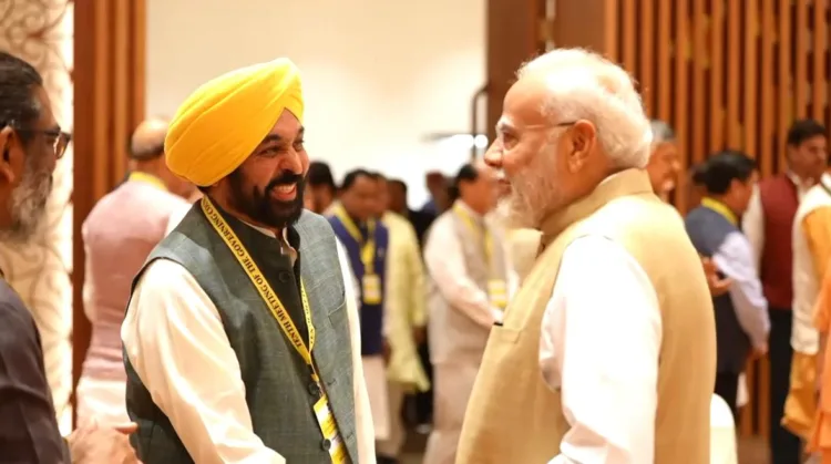 Niti Aayog की बैठक में CM Mann ने केंद्र को घेरा, BBMB-YSL पर खुलकर रखे मुद्दे! 1 CM Mann with Modi