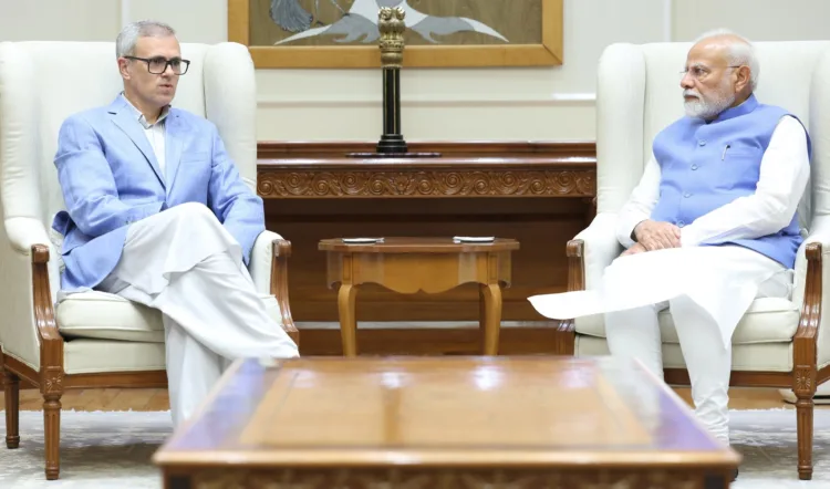 CM of Jammu and Kashmir, Omar Abdullah, met PM Narendra Modi