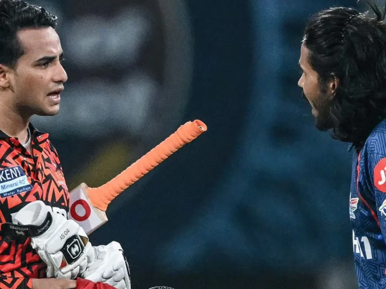 Digvesh Rathi gets one Match Suspension for fight on ground Abhishek sharma