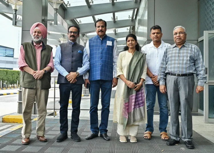 Drone attack in russia just before the arrival of Indian MPs plane kept circling in sky