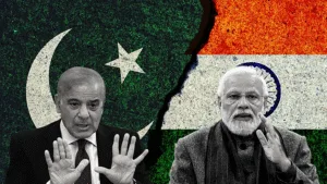 PM Narendra Modi and Pak PM Shehbaz Sharif