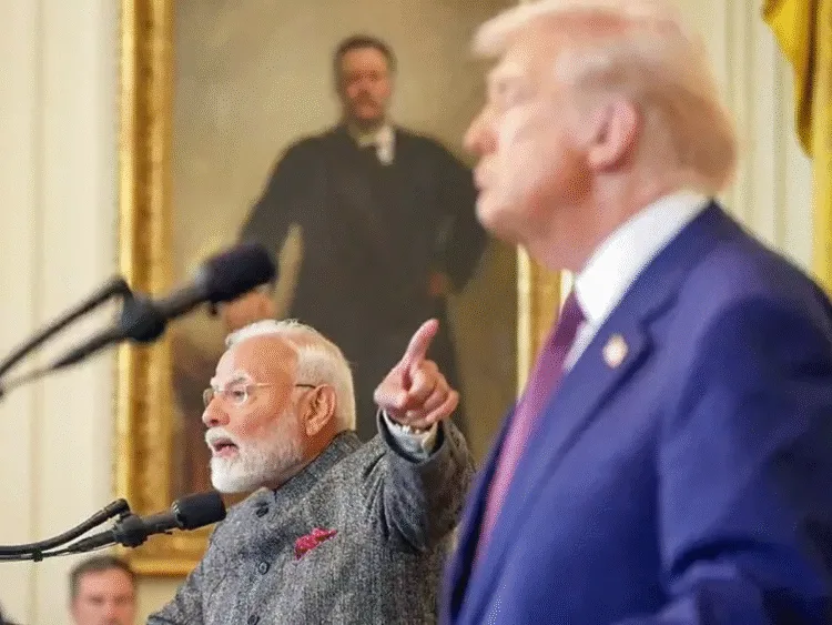 Trump फिर बना India-Pakistan का ज़बरन सरपंच, कहा- चलो साथ Dinner करें! 1 Trump again tried to forcibly become sarpanch advice India and Pakistan for dinner together