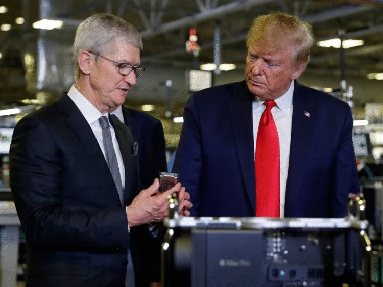 donald trump dont want apple iphone production in india what he says