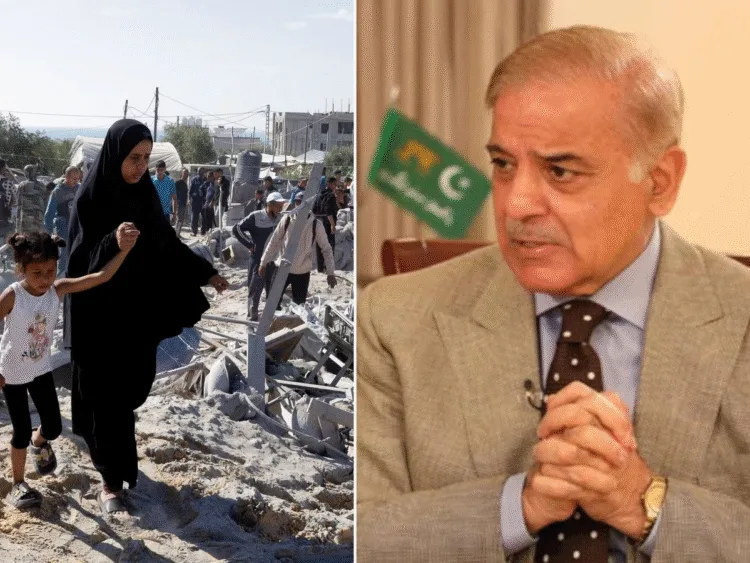 pakistan crying in UNSC meeting over Gaza says cannot seeing dying philistine should do something