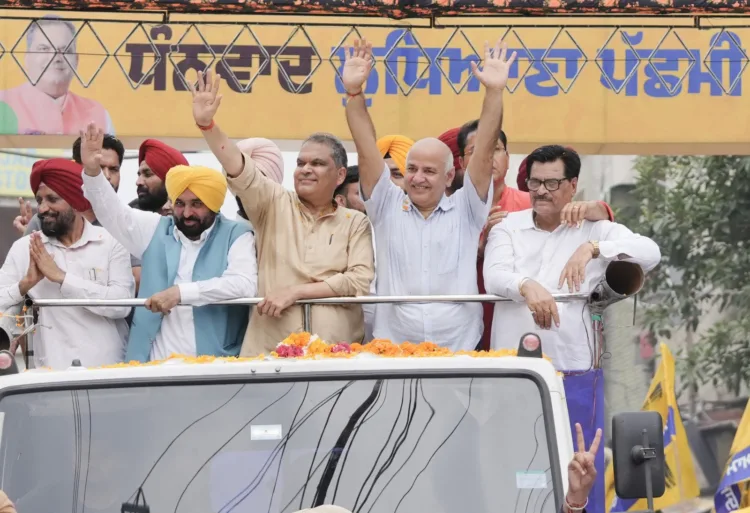 आप का 'विजय' रोड शो: काम की राजनीति को वोट देने के लिए लुधियाना वेस्ट को दिल से शुक्रिया 1 रोड शो