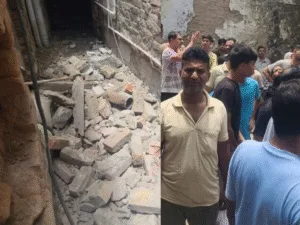 5 explosions one after another in meerut city of up area shaken roof of house blown off