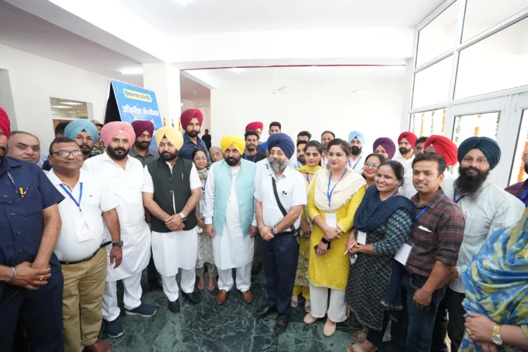 भगवंत मान ने 10.80 करोड़ रुपए की लागत से बने अत्याधुनिक तहसील कॉम्प्लेक्स का किया उद्घाटन 1 CM MAnn