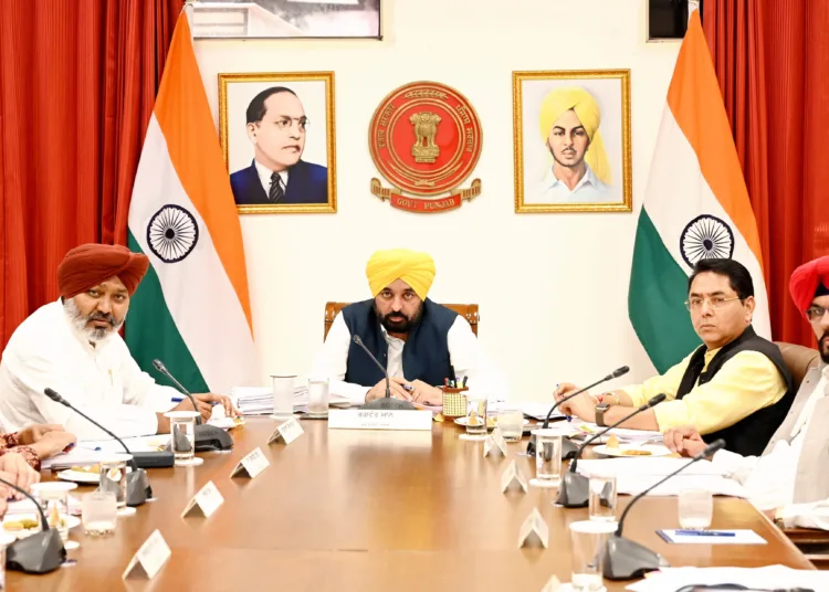 CM Mann Cabinet Meeting