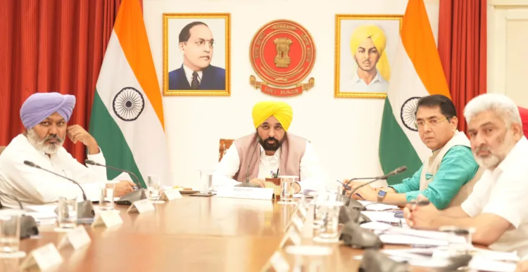 मुख्यमंत्री के नेतृत्व में पंजाब कैबिनेट ने राज्य के लिए मजबूत और प्रगतिशील लैंड पूलिंग नीति को दी मंज़ूरी 1 CM Mann Cabinet Meeting