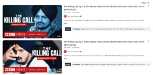 Documentary based on murder of Punjabi Singer Sidhu Moosewala released on YouTube, Court gave jolt father Balkaur Singh