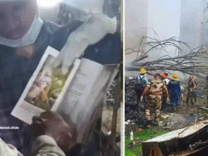 Even iron of plane melted but Bhagavad Gita is safe big miracle in Ahmedabad air india plane crash