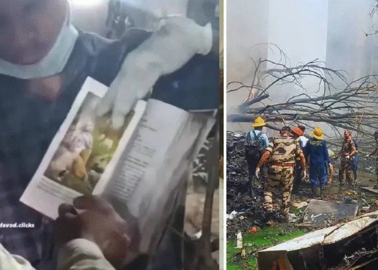 Even iron of plane melted but Bhagavad Gita is safe big miracle in Ahmedabad air india plane crash