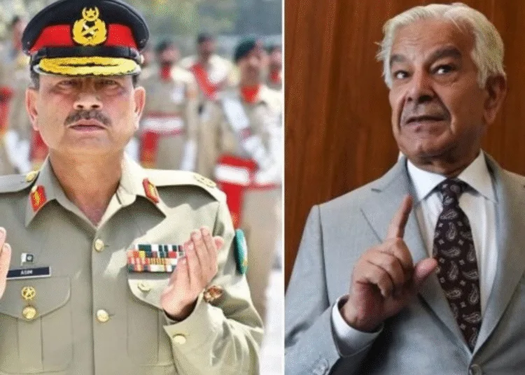 Khawaja Asif hybrid government statement raising eyebrows in Pakistan after asim munir lunch with donald trump