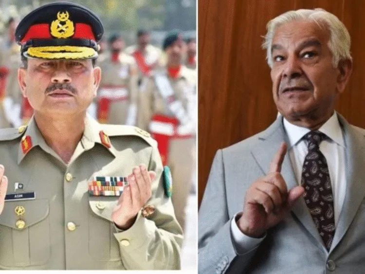 Khawaja Asif hybrid government statement raising eyebrows in Pakistan after asim munir lunch with donald trump