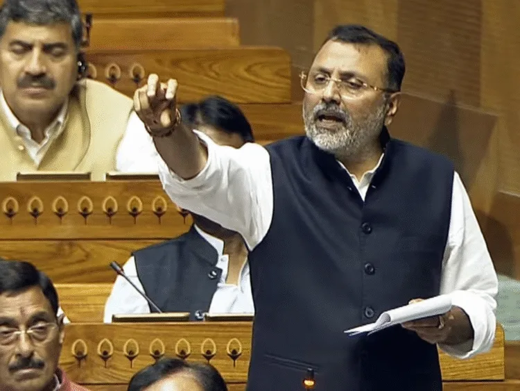 More than 150 Congress MPs received funding from Russia, BJP MP Nishikant Dubey