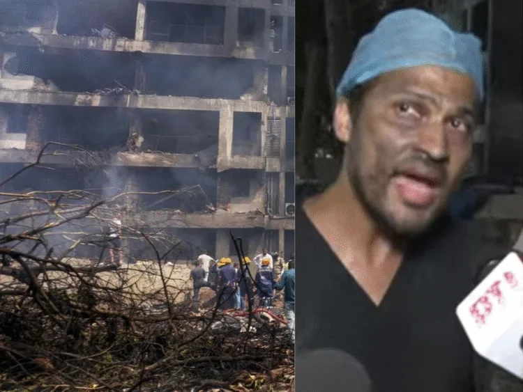 Plane Crash में बेटी अस्पताल में, Doctor पिता की गुहार– “Please इंसानियत रखो…” 1 My daughter is admitted, i am helpless, plea of the doctor father of a plane crash victim