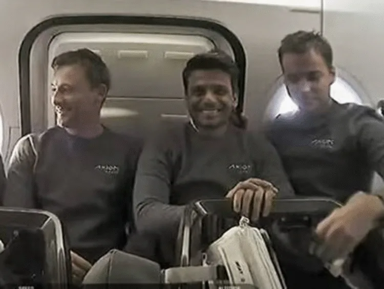 Namaskar from space Shubhanshu Shukla sent the first message from space, what did he say