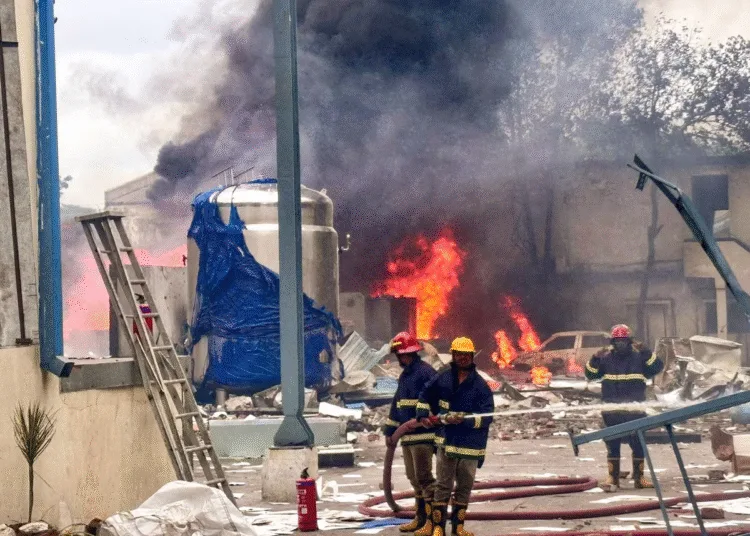 Telangana Reactor blasts at pharma unit in Sanagreddy several feared dead injured