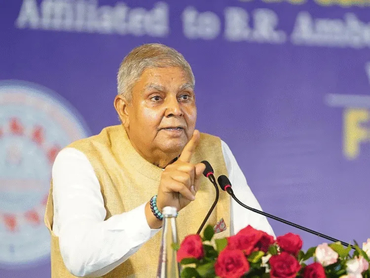 Preamble Controversy: संविधान पर फिर मचा बवाल, VP धनखड़ बोले– नहीं बदली जा सकती प्रस्तावना 1 VP Jagdeep Dhankhar said Preamble not changeable changed in 1976 Emergency RSS Demand