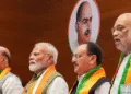 bjp president election till august now 4 prominent names in race