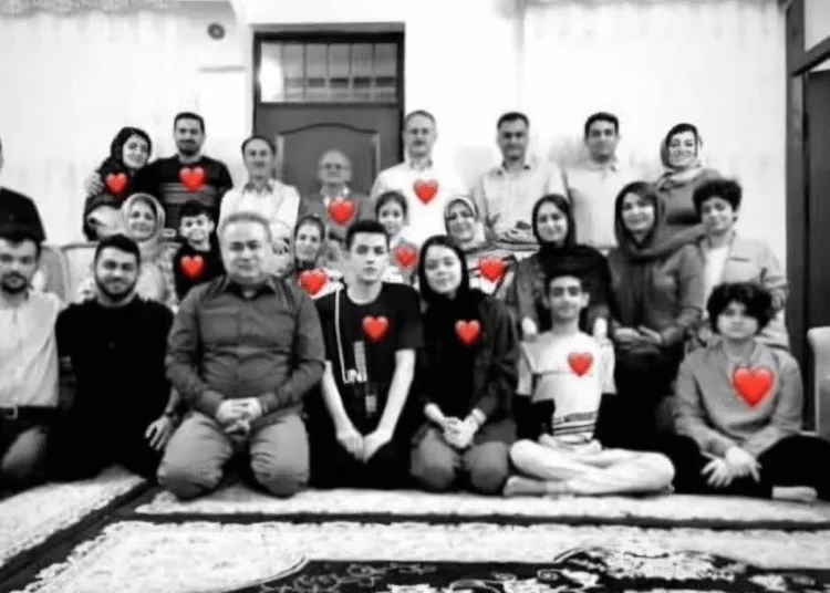 iran scientist killed along with 12 family members