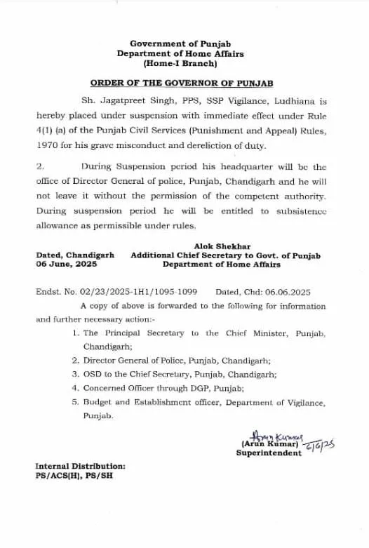 Ludhiana में Scam की Politics! समन भेजने वाले अफसर पर गिरी गाज 2 letter